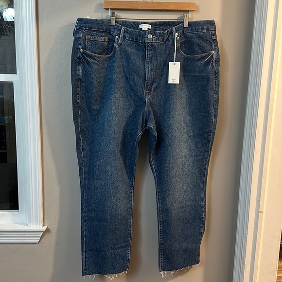 NWT Good American Good Classic Jeans Size 24 - Picture 1 of 10